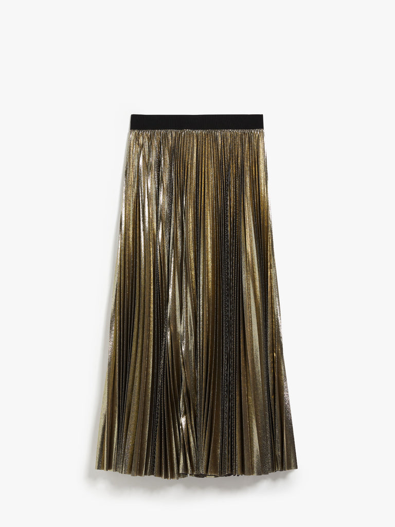 Pleated georgette skirt