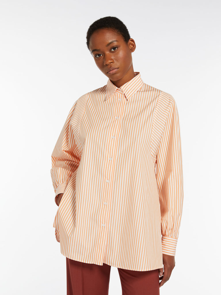 Striped cotton shirt