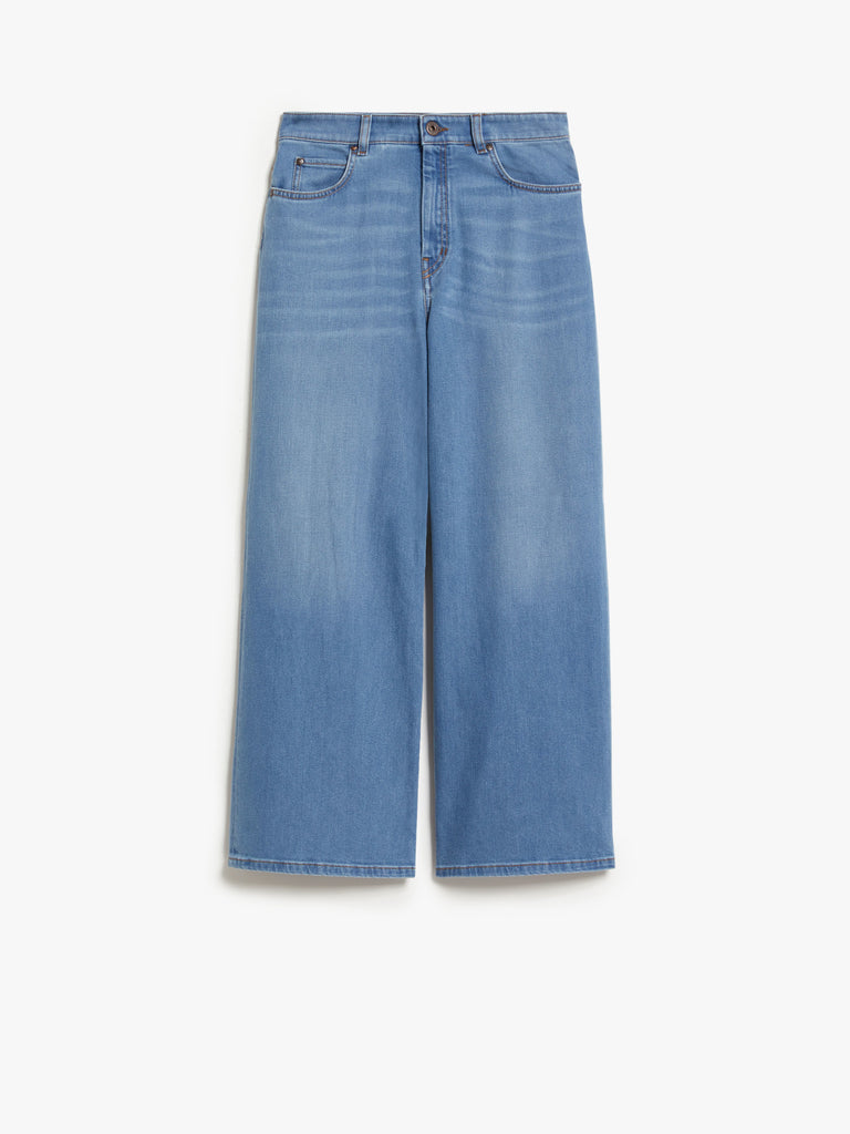 Relaxed-fit comfortable denim jeans