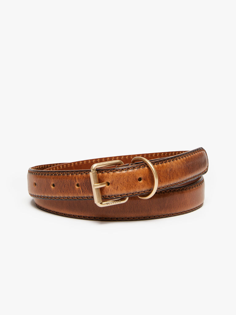 Leather belt