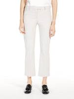 Cotton-blend trousers