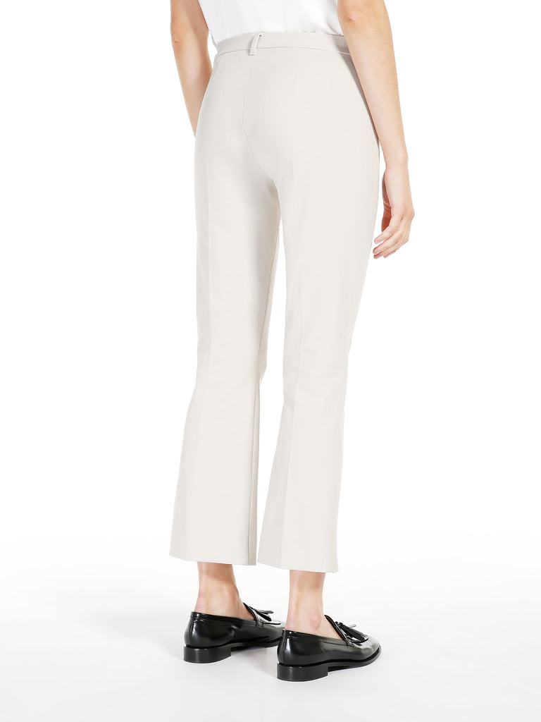 Cotton-blend trousers