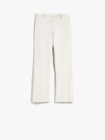 Cotton-blend trousers