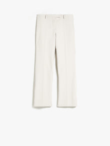 Cotton-blend trousers