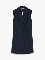 Long linen waistcoat